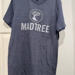 MadTree Brewing Company Bella + Canvas Navy Logo Tee Size M